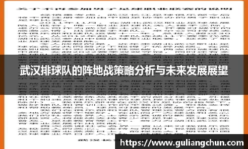 武汉排球队的阵地战策略分析与未来发展展望